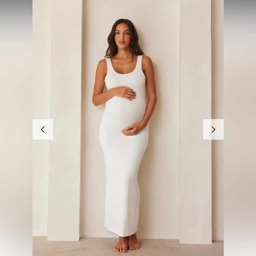 Bumpsuit The Perfect Maternity Dress Ivory